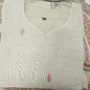 Elegant Jamdhani Weave Kurta – Premium Ethnic Wear