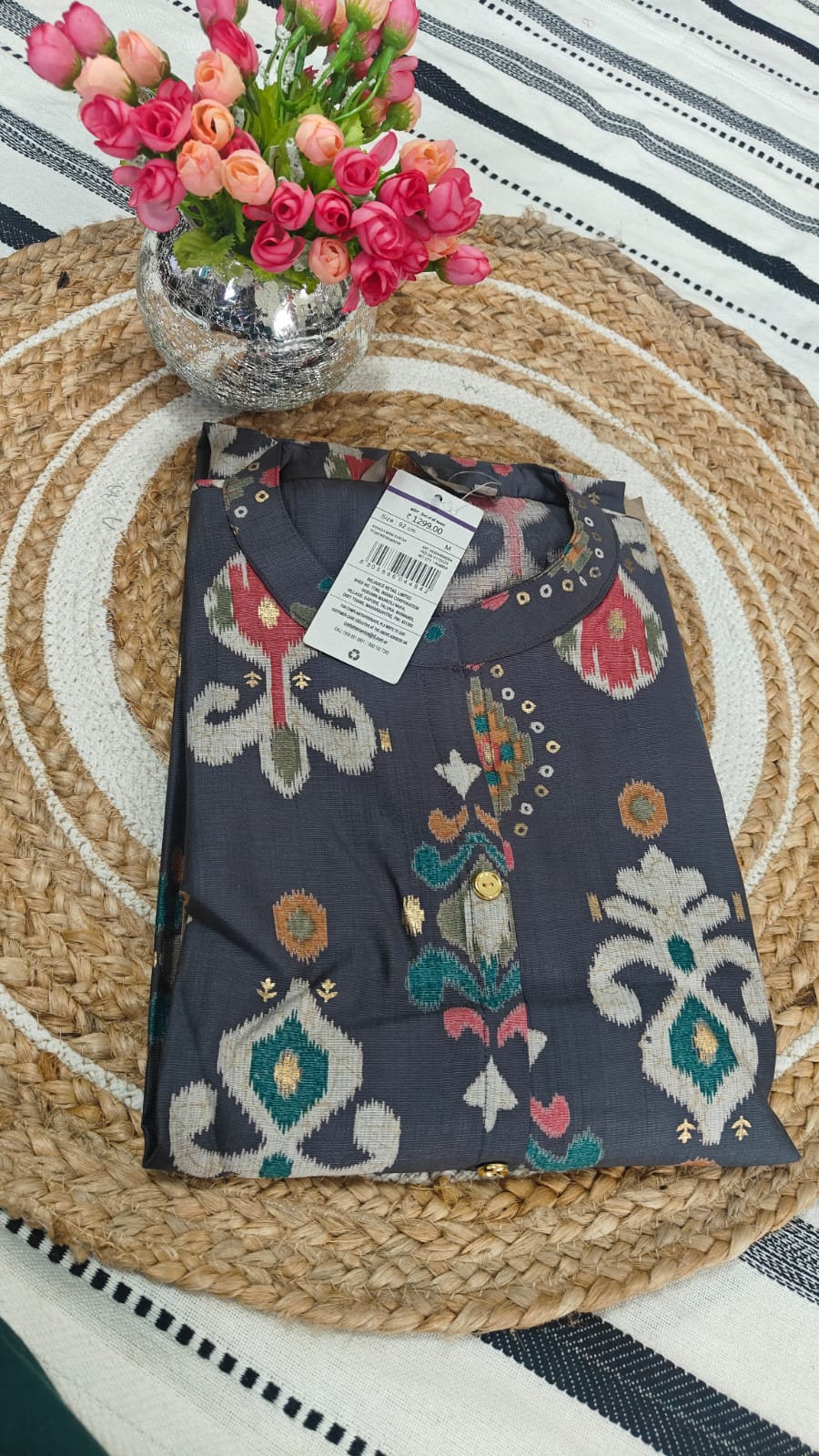 Printed Kurta Co-Ord Set - Image 8