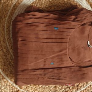 Embroidered Mul Chanderi 2-Piece Set