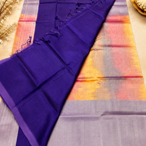 Pure handloom mangalgiri silk sarees with ikkat print